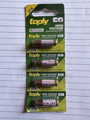 Toply 27A 12V Alkaline Battery