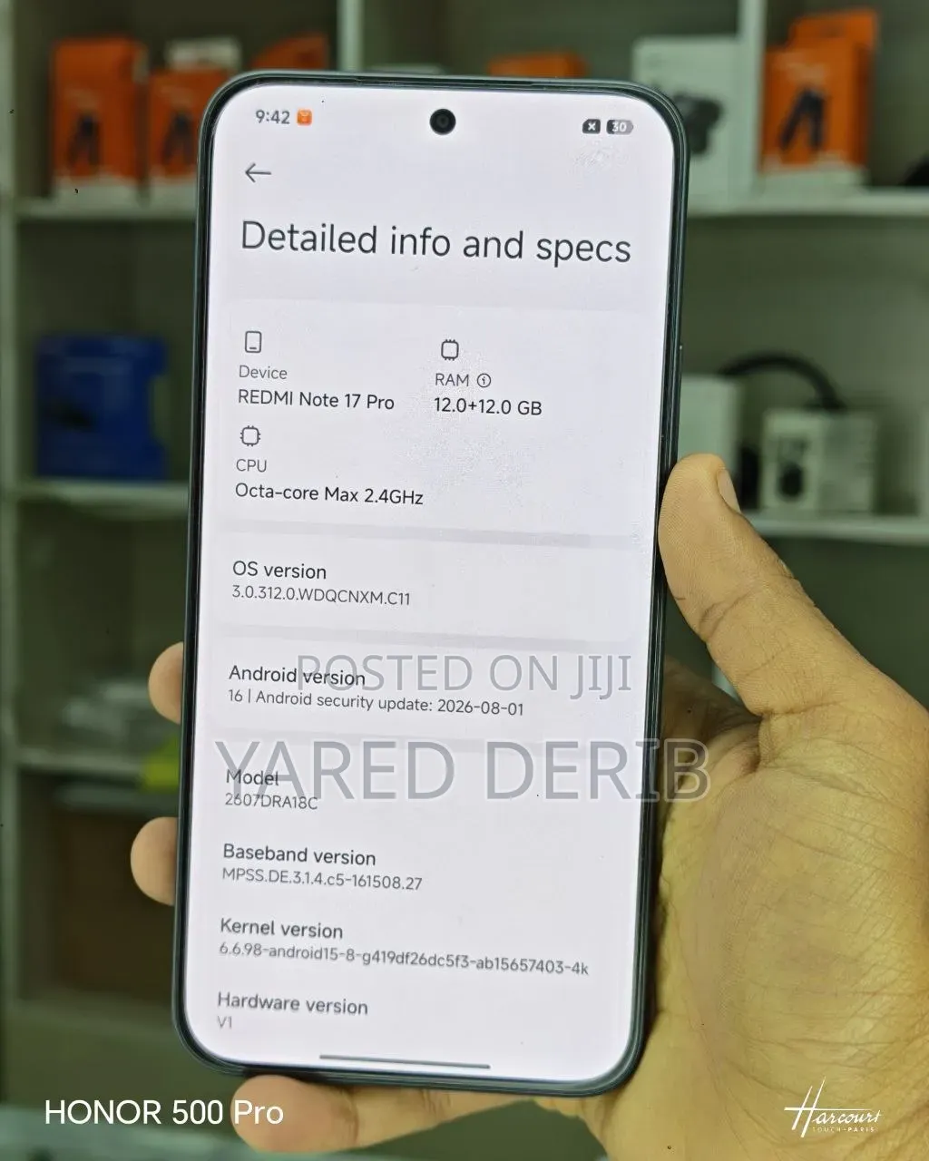 Xiaomi Redmi Note 17 Pro 256 GB Black
