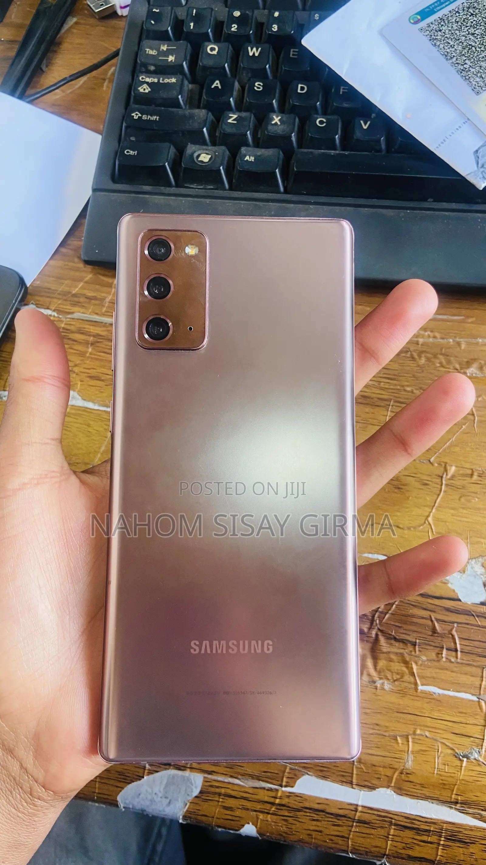 Samsung Galaxy Note 20 5G 256 GB Rose Gold