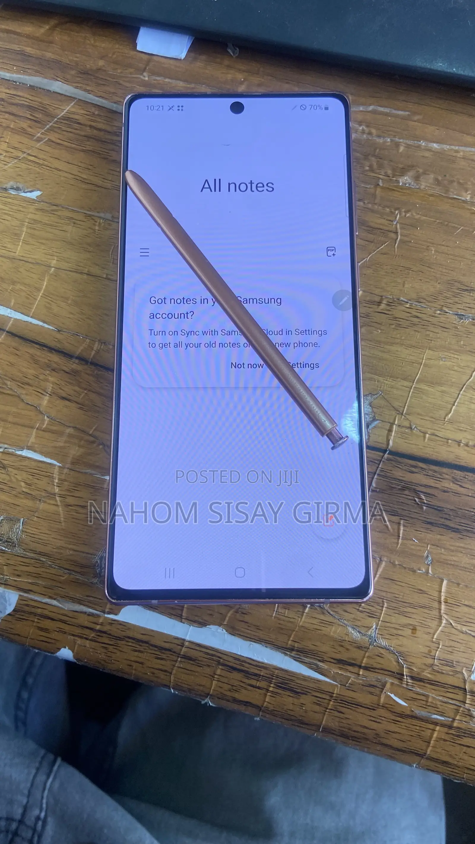 Samsung Galaxy Note 20 5G 256 GB Rose Gold