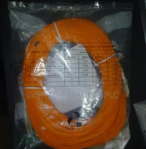 Excel 50M LC/PC-LC/PC Duplex Fiber Optic Patch Lead