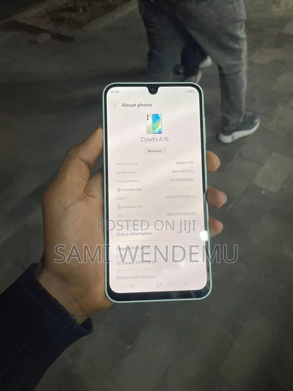 Samsung Galaxy A16 128 GB White