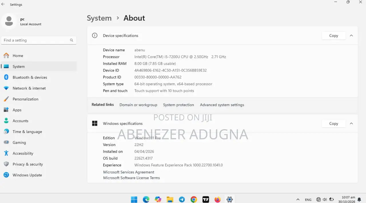 Laptop HP Pavilion 14 8GB Intel Core i7 SSD 256GB