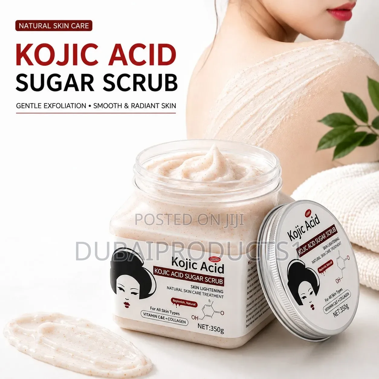 WWP Citric Acid Face and Body Scrub - 350g