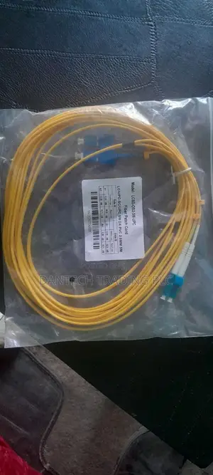 5M Single-Mode LC/PC to SC/UPC Fiber Optic Patch Cord