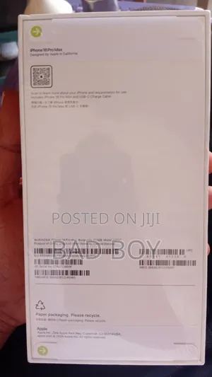 New Apple iPhone 18 Pro Max 512 GB Purple