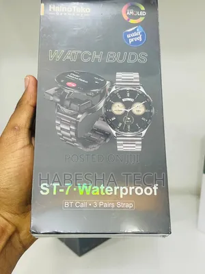 HainoTeko ST-7 Smartwatch Silver Crown