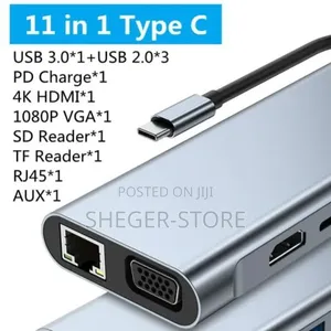 Brand New 11in1 USB-C Hub Adapter