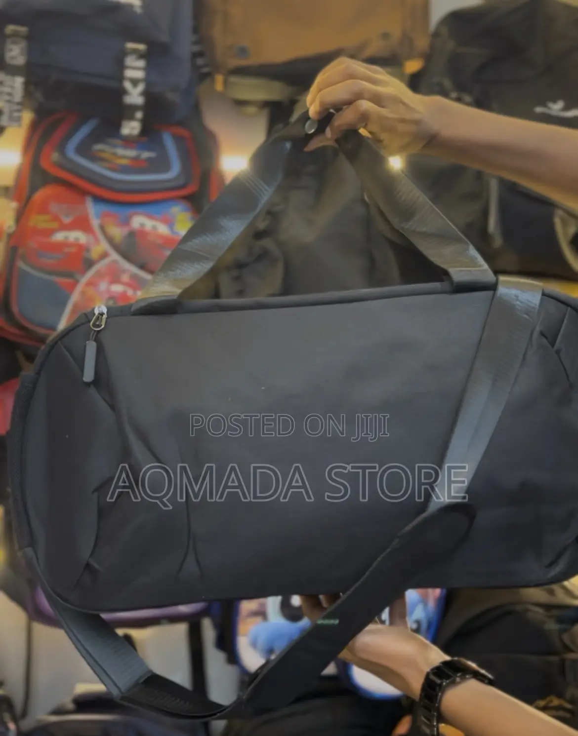 Black Gym Bag