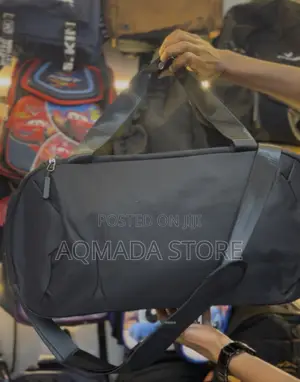 Black Gym Bag