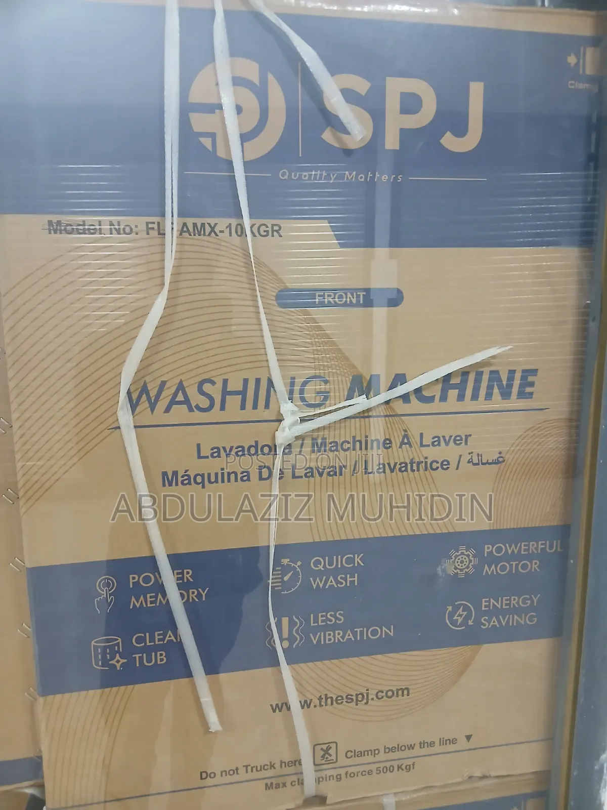 SPJ 10kg Automatic Quality Washing Machine