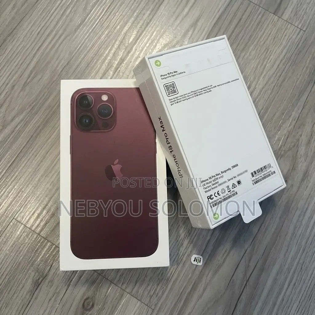 New Apple iPhone 18 Pro Max 256 GB Purple