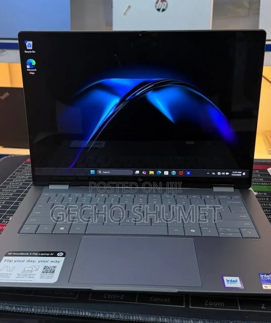 New Laptop HP 24GB Intel Core Ultra 7 SSD 512GB