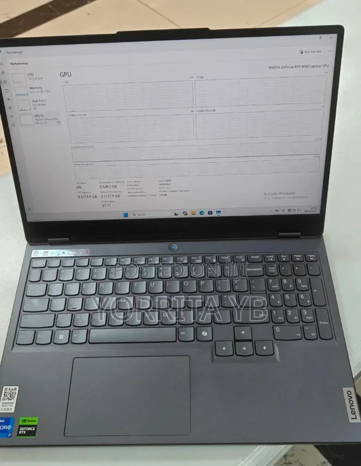 New Laptop Lenovo Legion 5 24GB Intel Core i7 SSD 1T