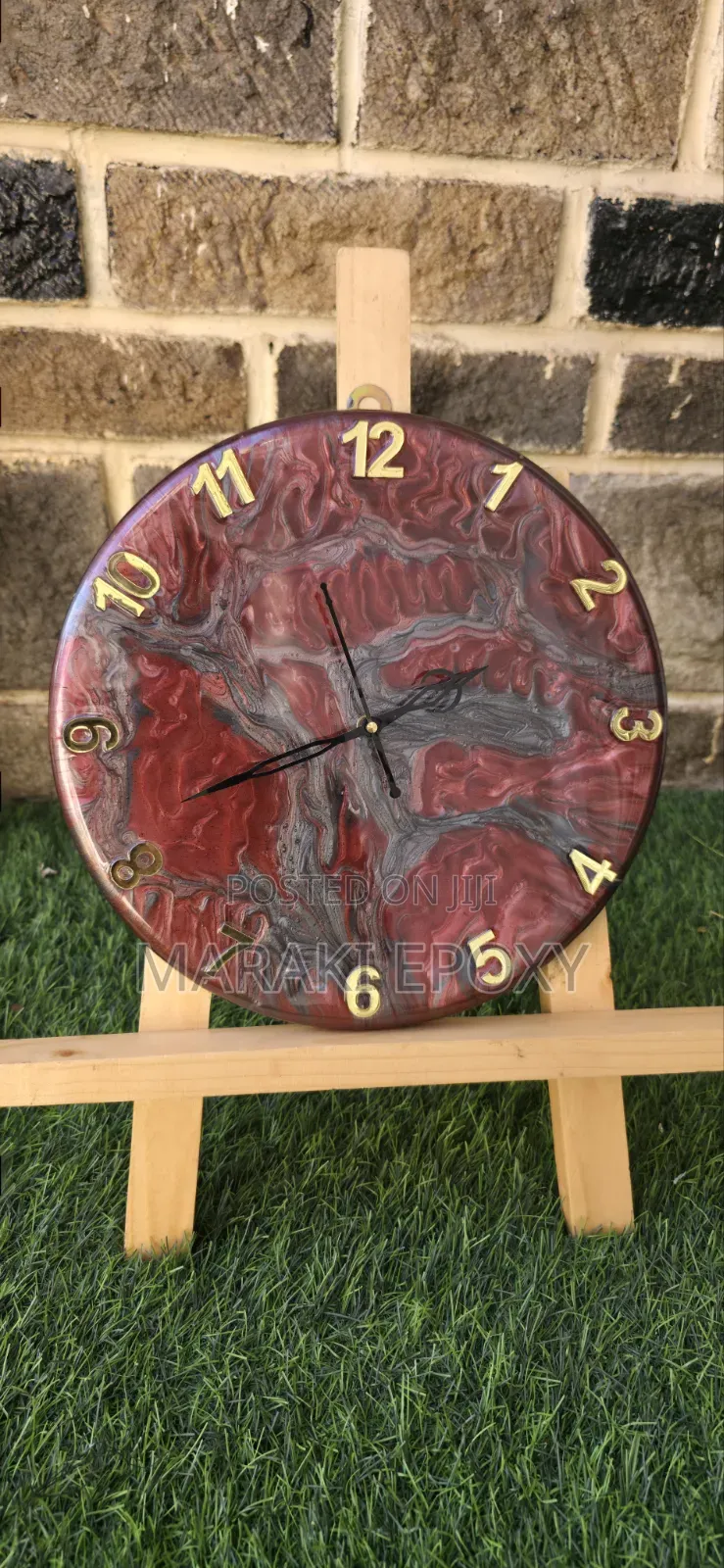 Epoxy Clock