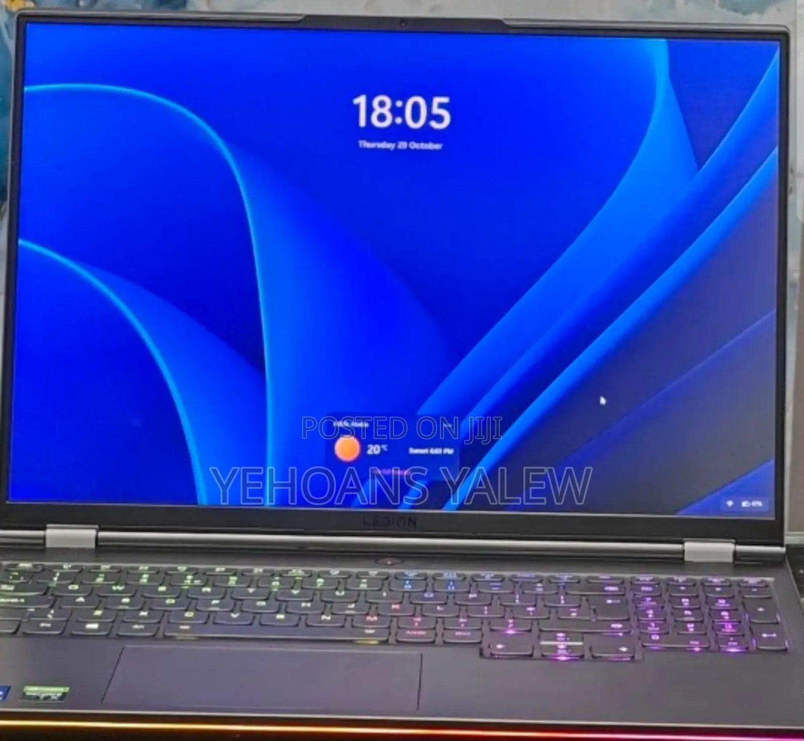 New Laptop Lenovo Legion 7 32GB Intel Core i7 SSD 1T