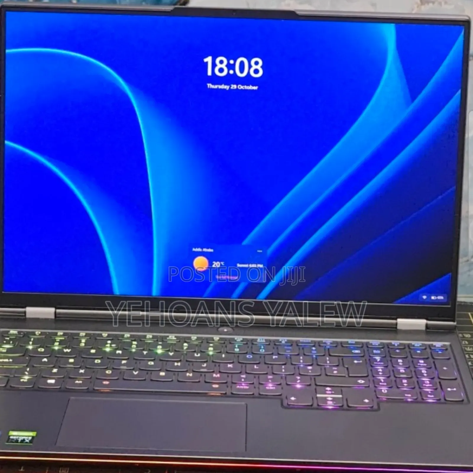 New Laptop Lenovo Legion 7 32GB Intel Core i7 SSD 1T