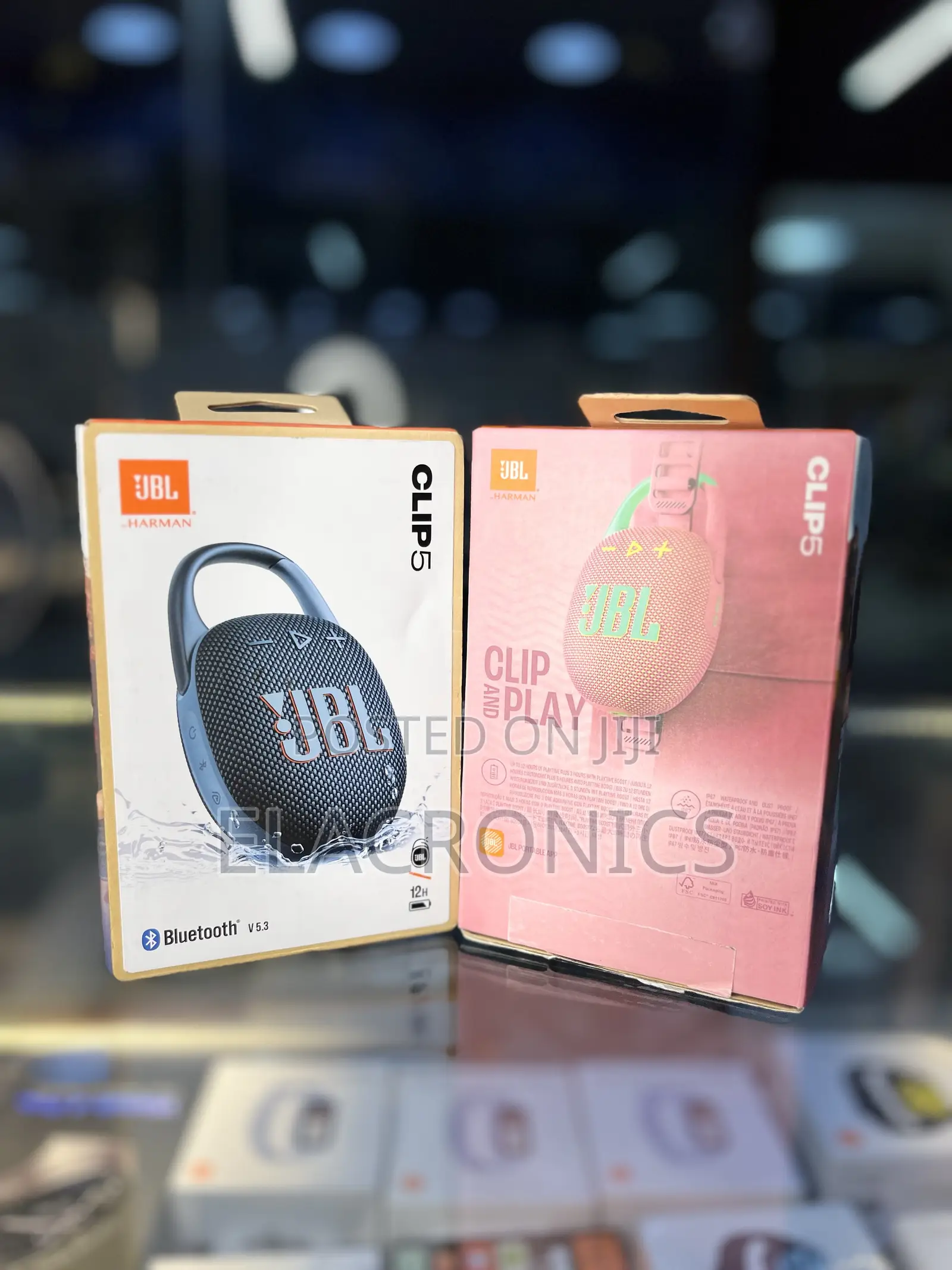 JBL Clip 5 Portable Bluetooth Speaker