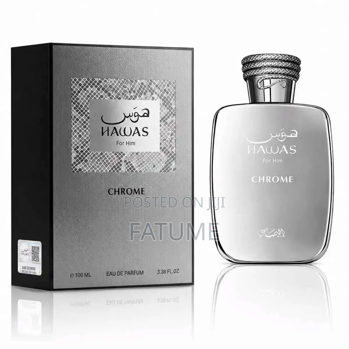 Rasasi Hawas Perfume Collection – Original, Ice & Black – 100ml