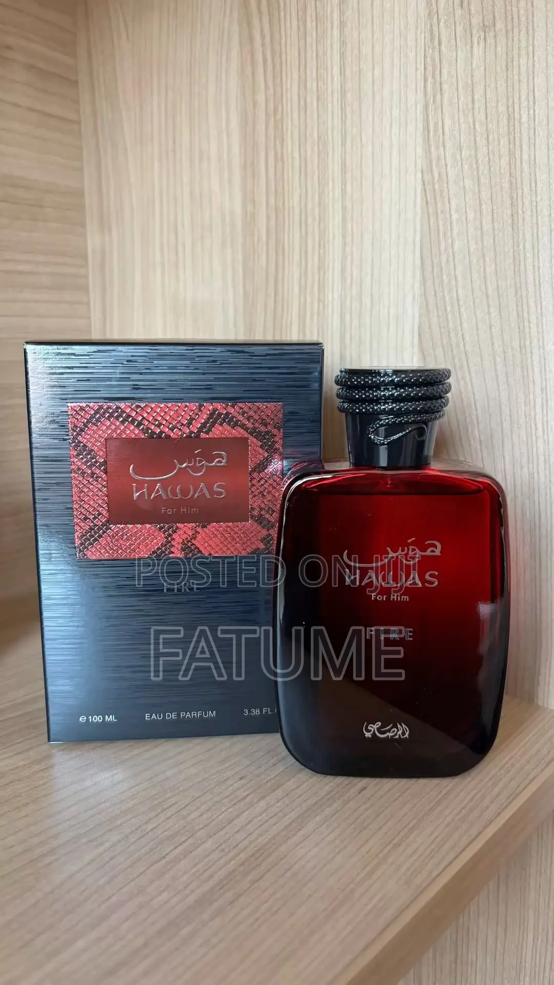 Rasasi Hawas Perfume Collection – Original, Ice & Black – 100ml