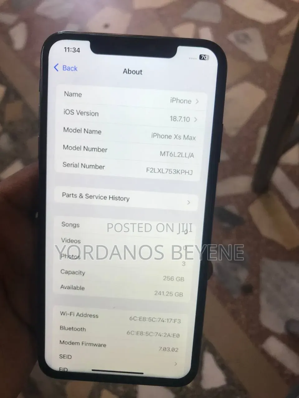 Apple iPhone XS Max 256 GB Black