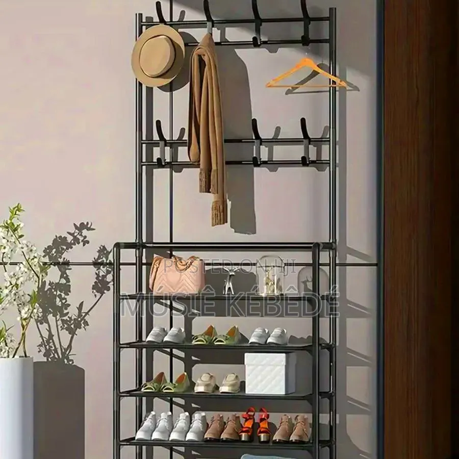የጫማ መደርደሪያ or Shoe and Hat Rack