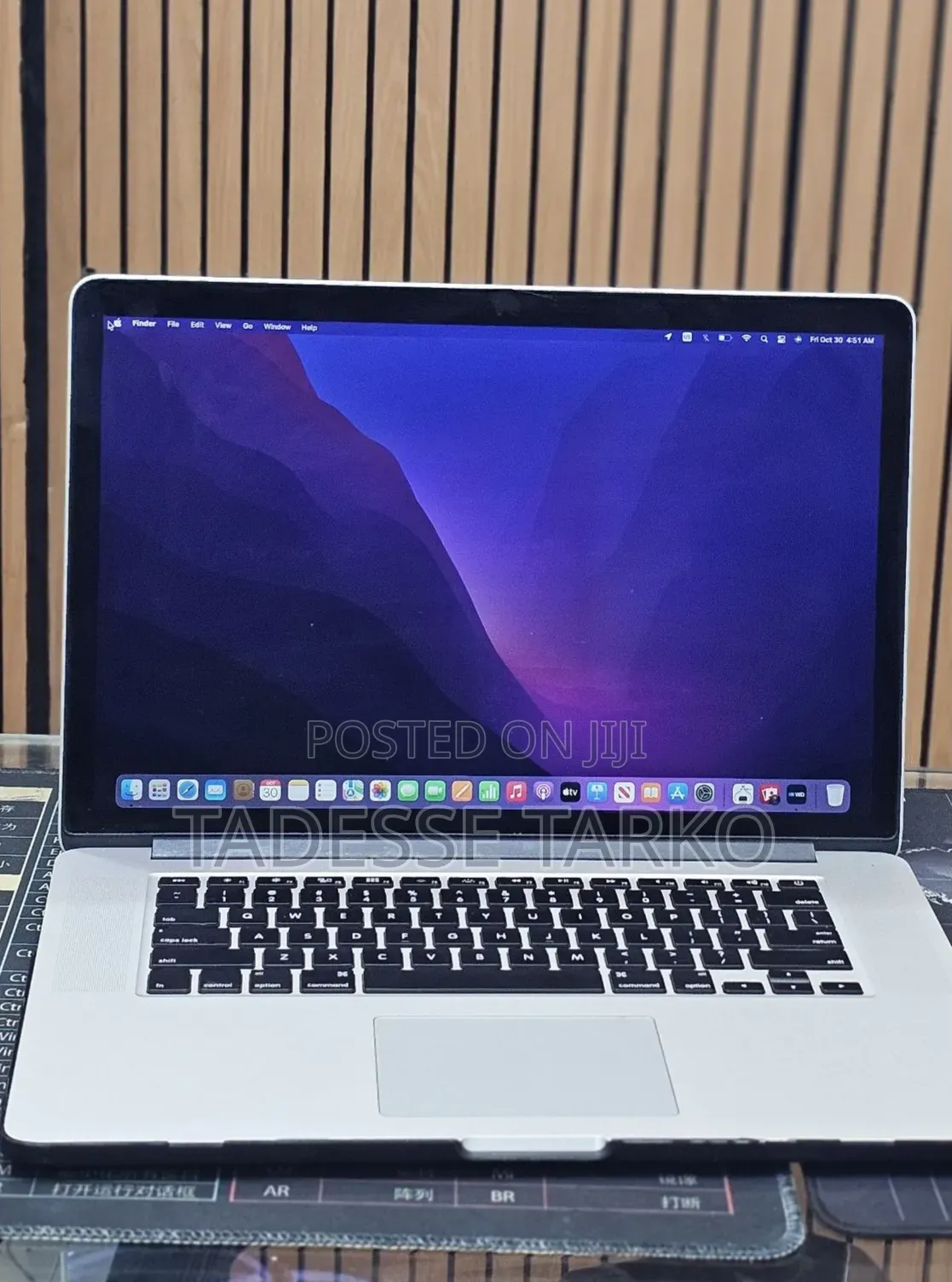 New Laptop Apple MacBook Pro 2015 16GB Intel Core i7 SSD 512GB