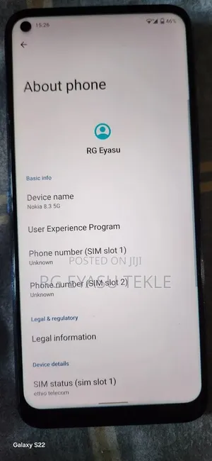 Nokia 8.3 128 GB Blue