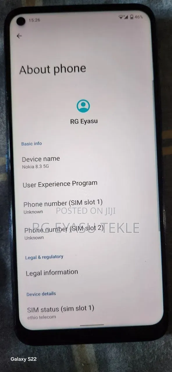 Nokia 8.3 128 GB Blue