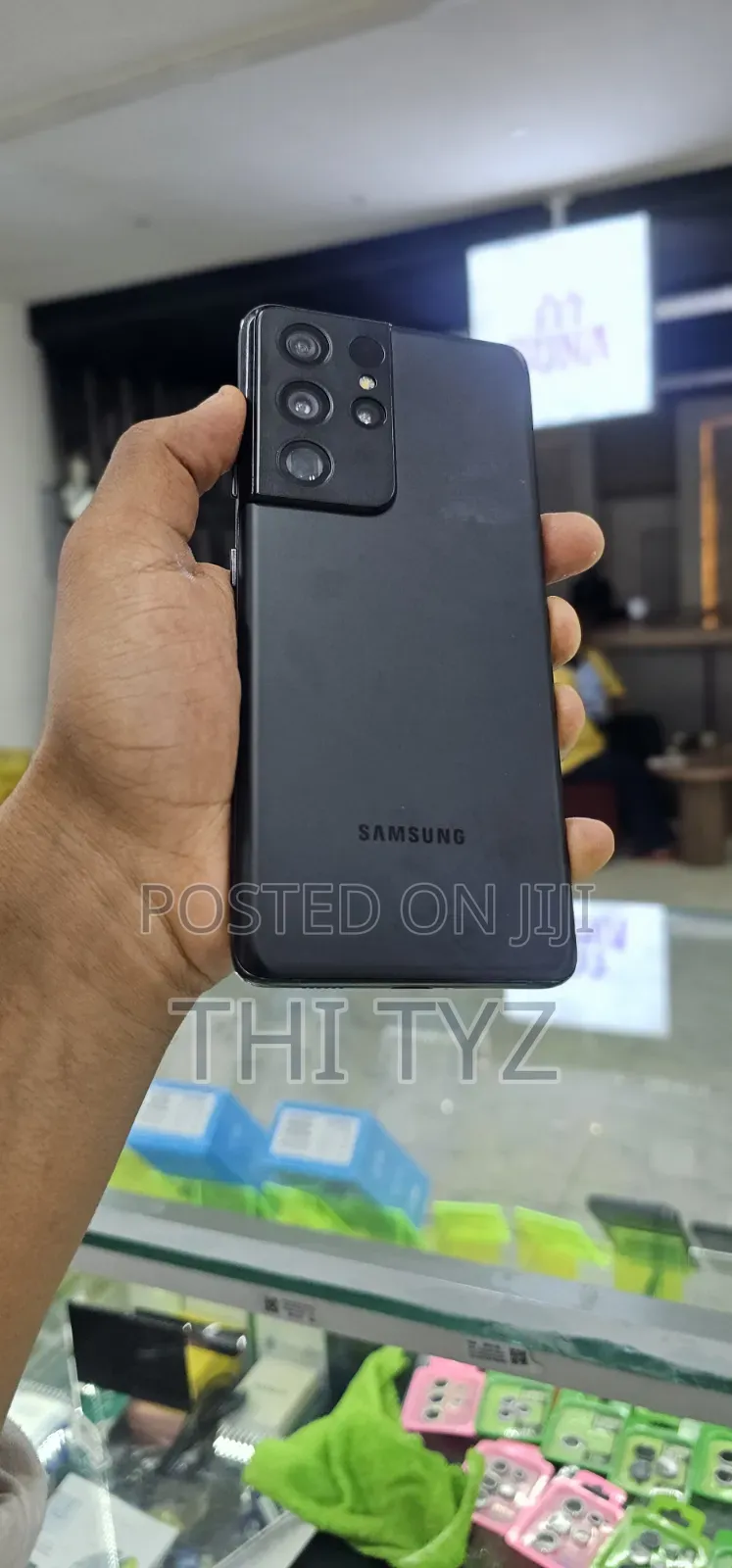 New Samsung Galaxy S21 Ultra 5G 256 GB Black