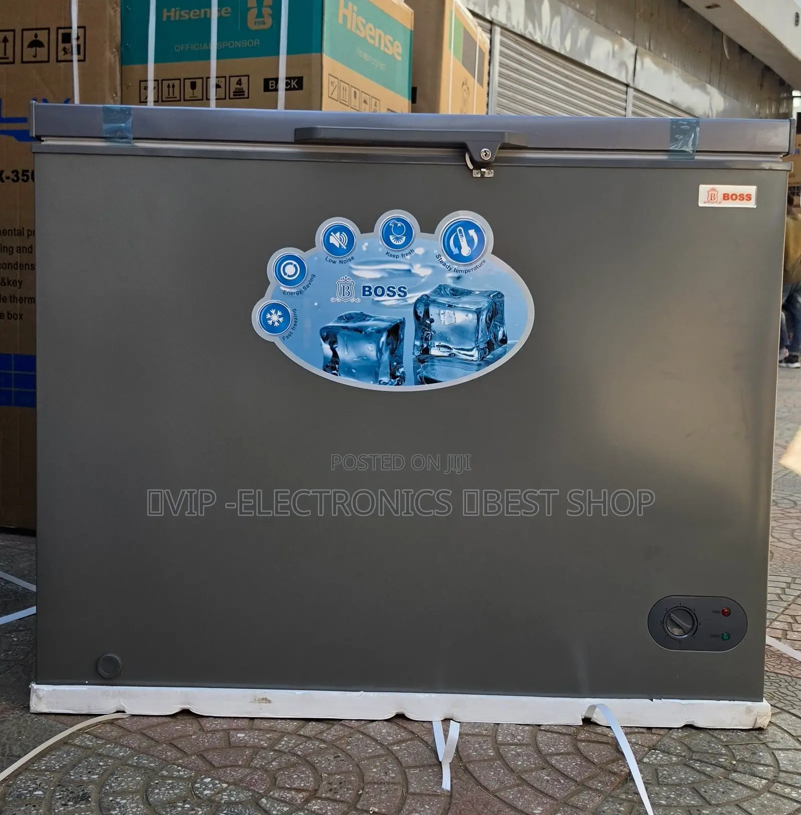 BOSS Chest Freezer 460– Large Capacity Deep Freezer | Energy Saving