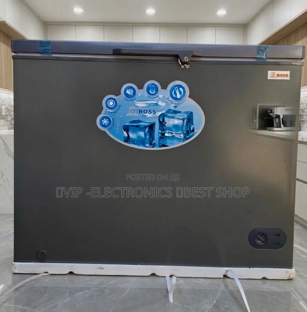 BOSS Chest Freezer 460– Deep Glass Sliding Lid | Energy Saving & Low