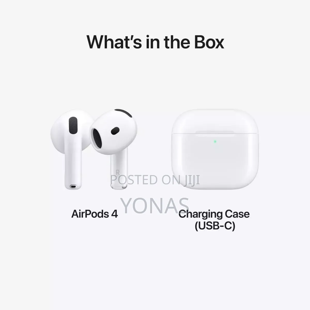 Apple AirPods 4 — Smart Sound, Everyday Comfort