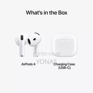 Apple AirPods 4 — Smart Sound, Everyday Comfort