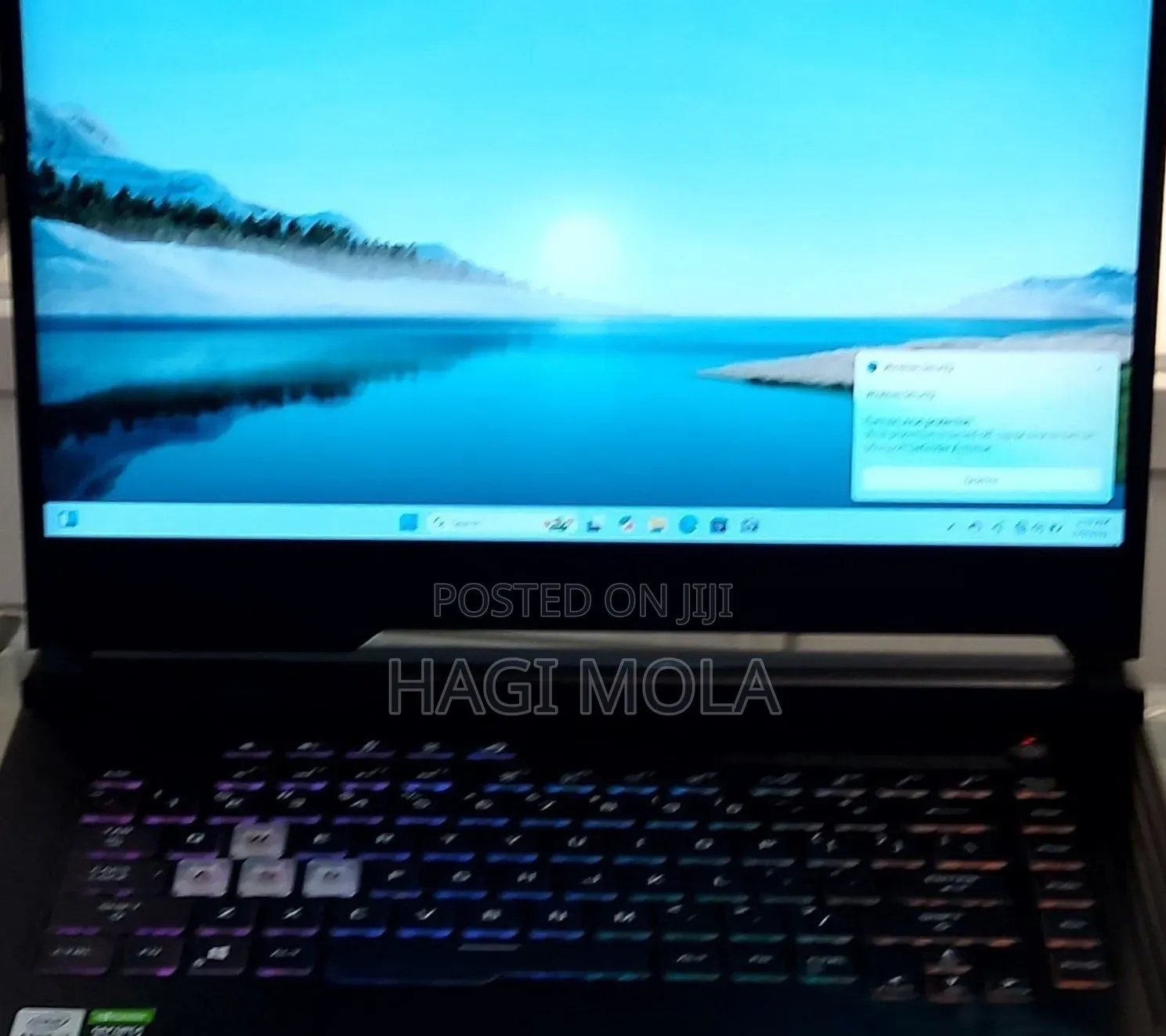 New Laptop Asus ROG Strix G15 16GB Intel Core i7 SSD 512GB