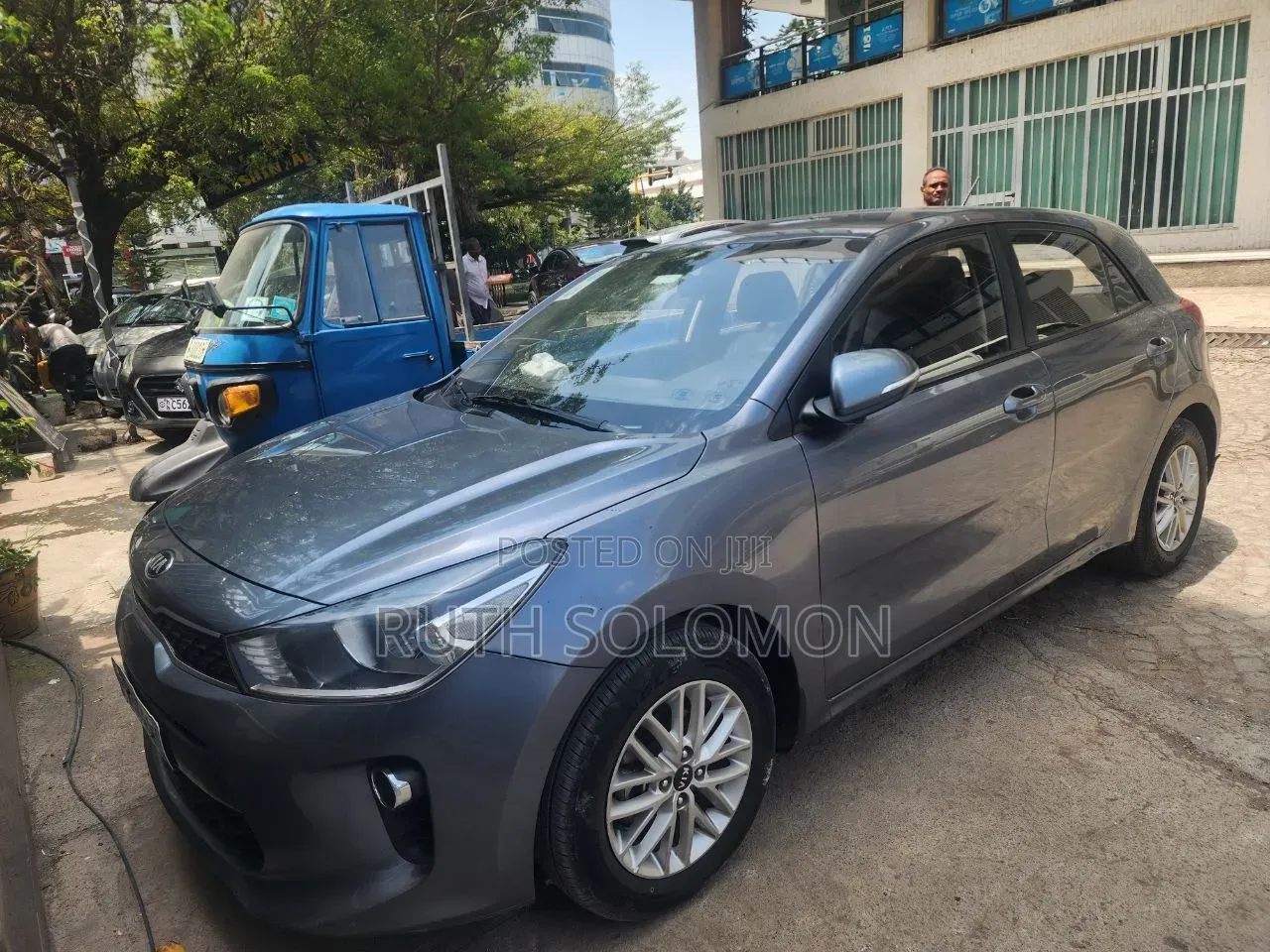Kia Rio S Hatchback 2020 Blue