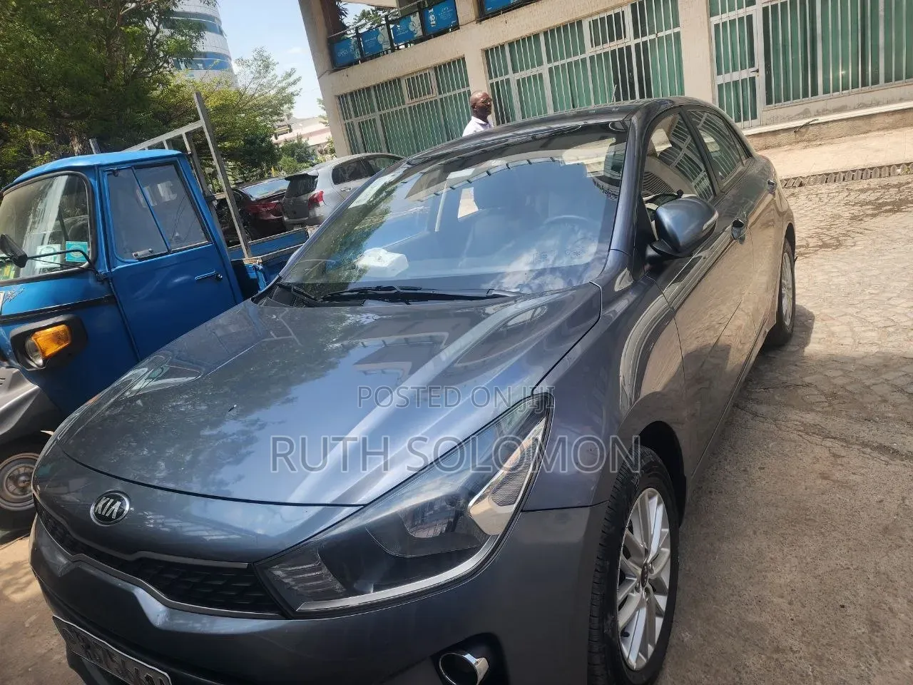 Kia Rio S Hatchback 2020 Blue