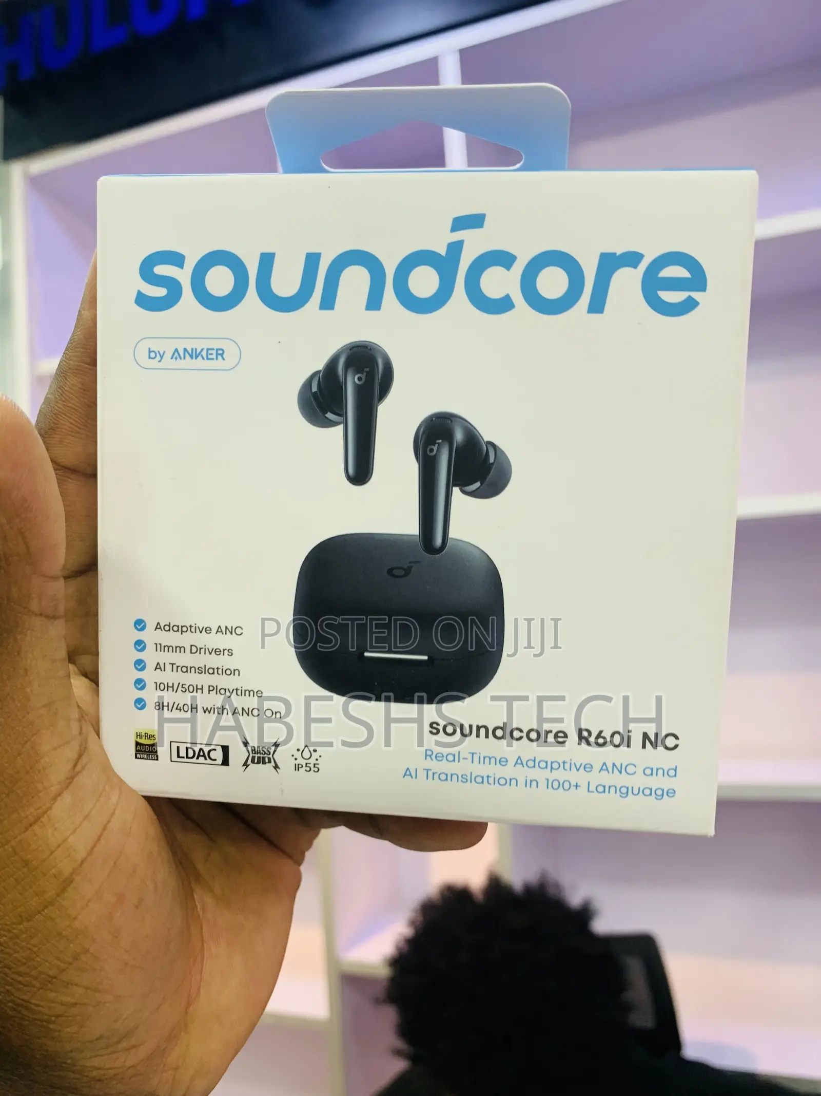 Soundcore R60i NC Wireless Earbuds by Anker Uses: 1. Listen to Music