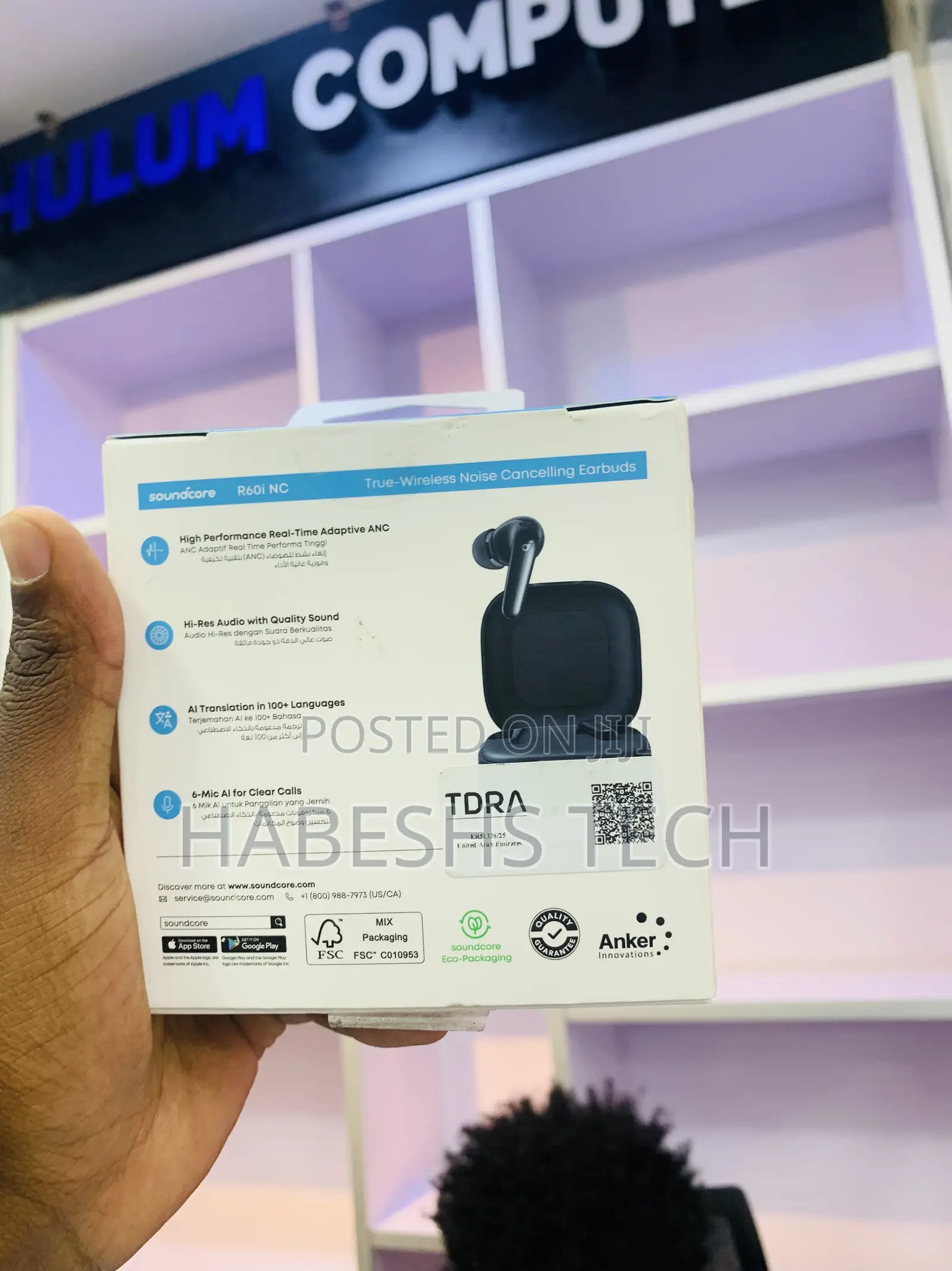 Soundcore R60i NC Wireless Earbuds by Anker Uses: 1. Listen to Music