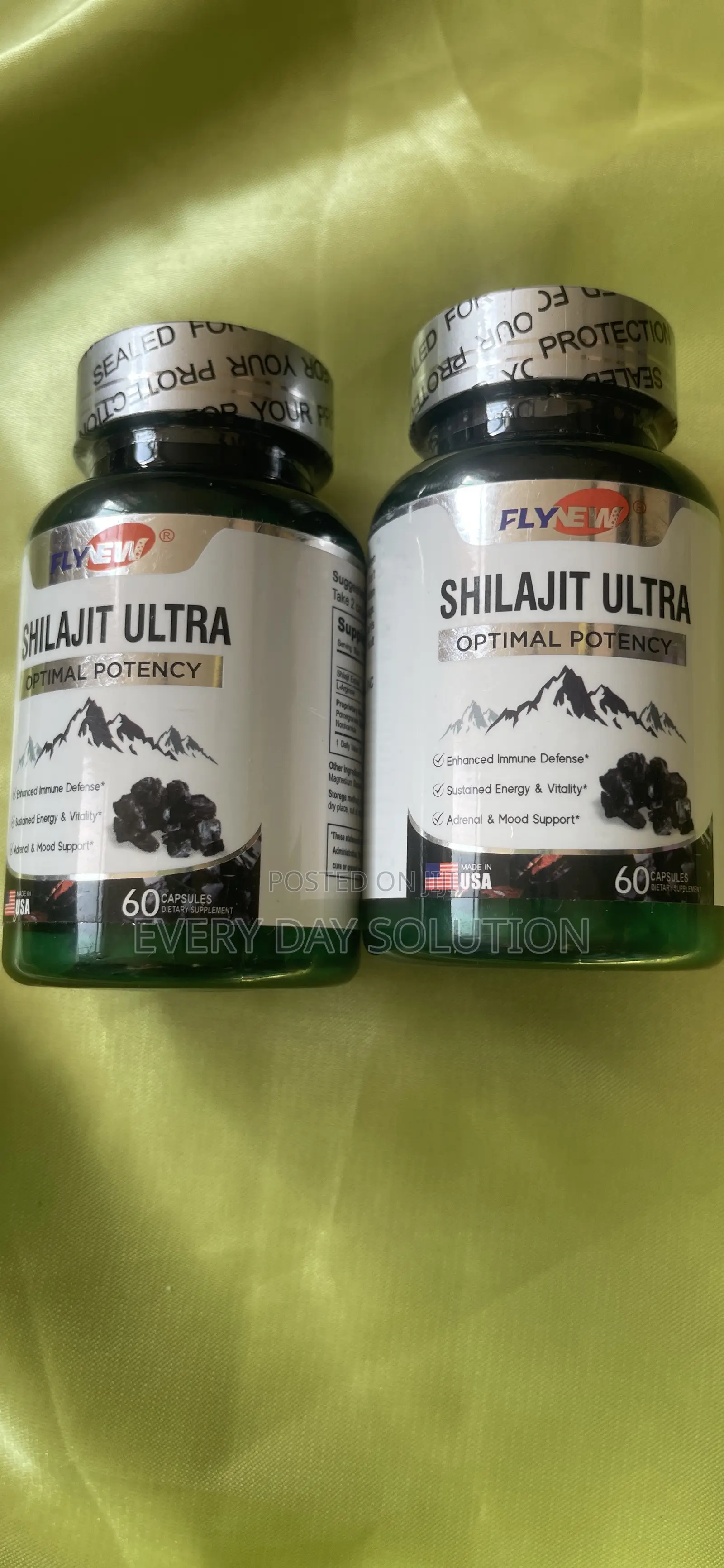 Shilajit Ultra 60 Capsules – Optimal Potency | Premium Supplement