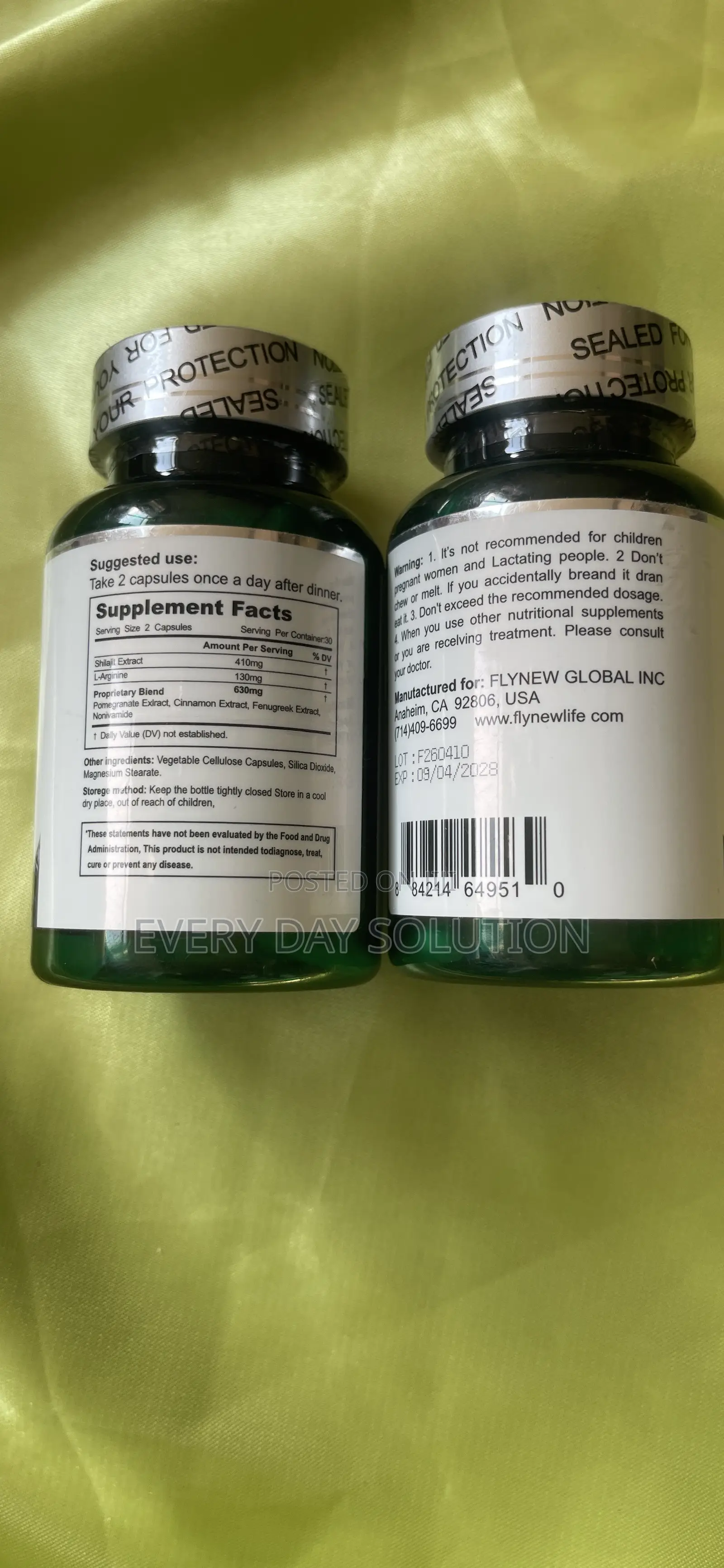 Shilajit Ultra 60 Capsules – Optimal Potency | Premium Supplement