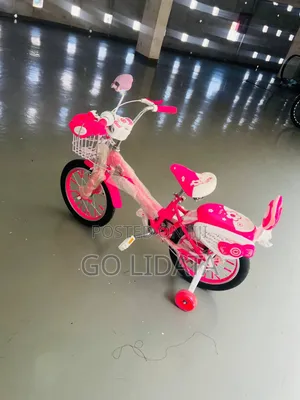 Shiny Pink Luta Kids Bicycle — አንጸባራቂ ሮዝ የሎታ የልጆች ብስክሌት