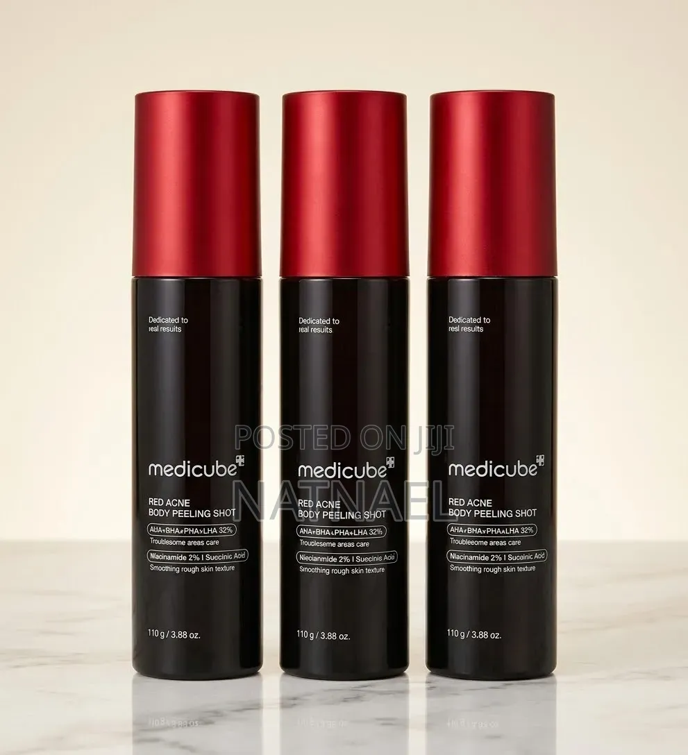 Medicube Red Acne Body Peeling Shot Myየሰውነትዎን ቆዳ ከቲሹ ችግሮች እና ከ Acnes