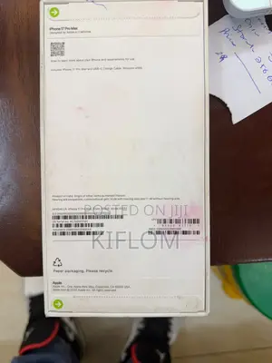 New Apple iPhone 17 Pro Max 256 GB Silver