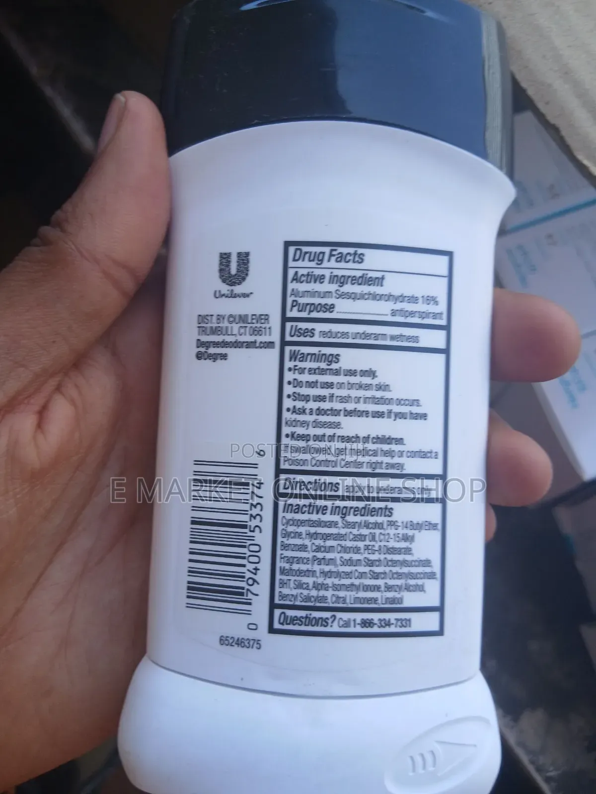 Degree Ultraclear Clean, Fresh, and Mark-Free