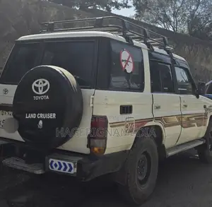 Toyota Land Cruiser 1996 White