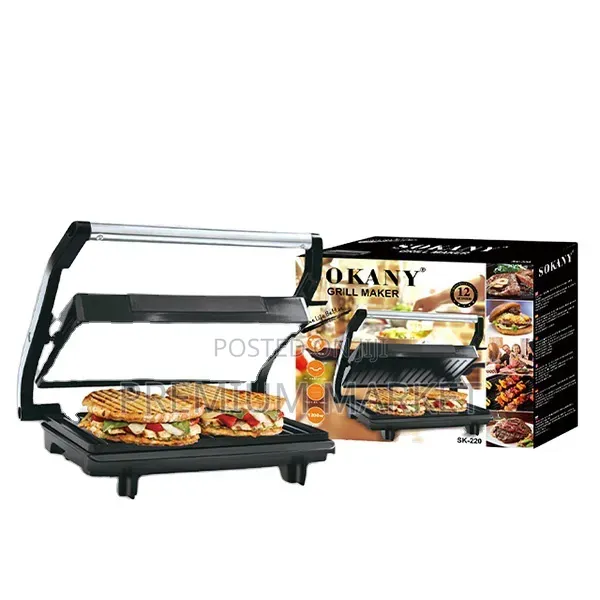Electric Grill Sokany Commercial Machine ጊዜና ድካምን ቆጣቢ ኤሌክትሪክ ግሪል