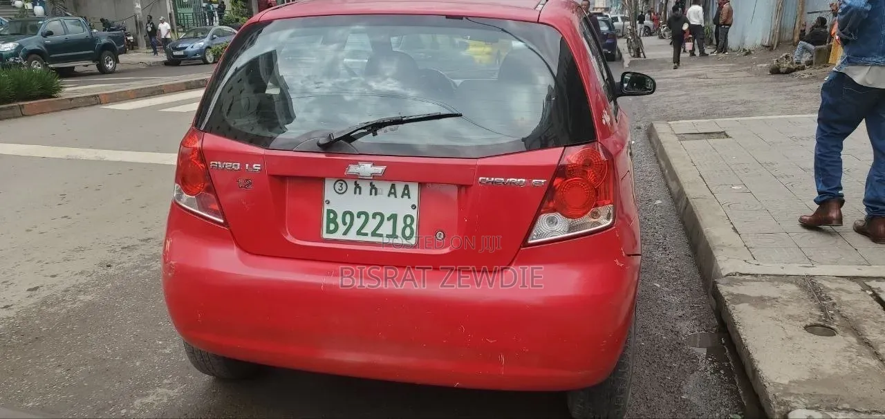 Chevrolet Aveo 2008 Red