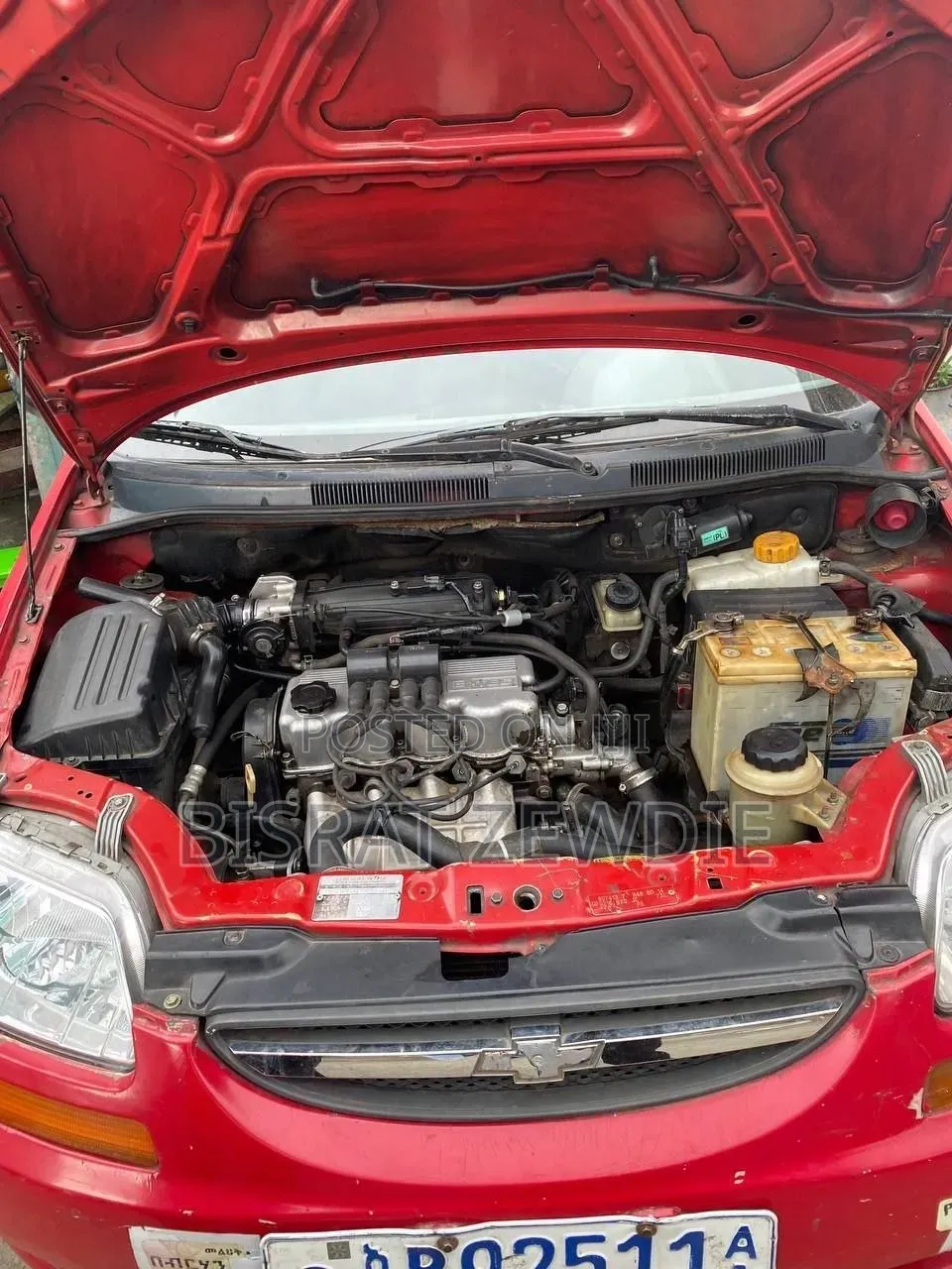 Chevrolet Aveo 2008 Red