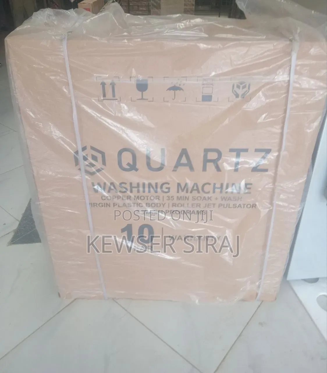 Quartz 16kg Washing Machine Manual System